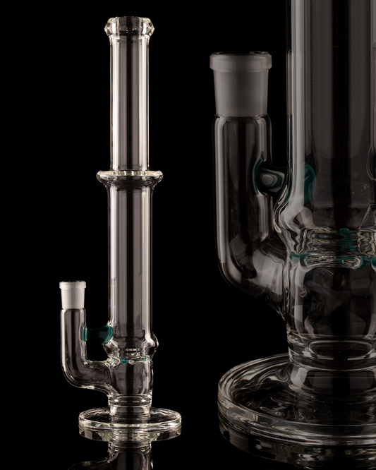 Green Forest Glass - 18mm Blooper Tube - 2