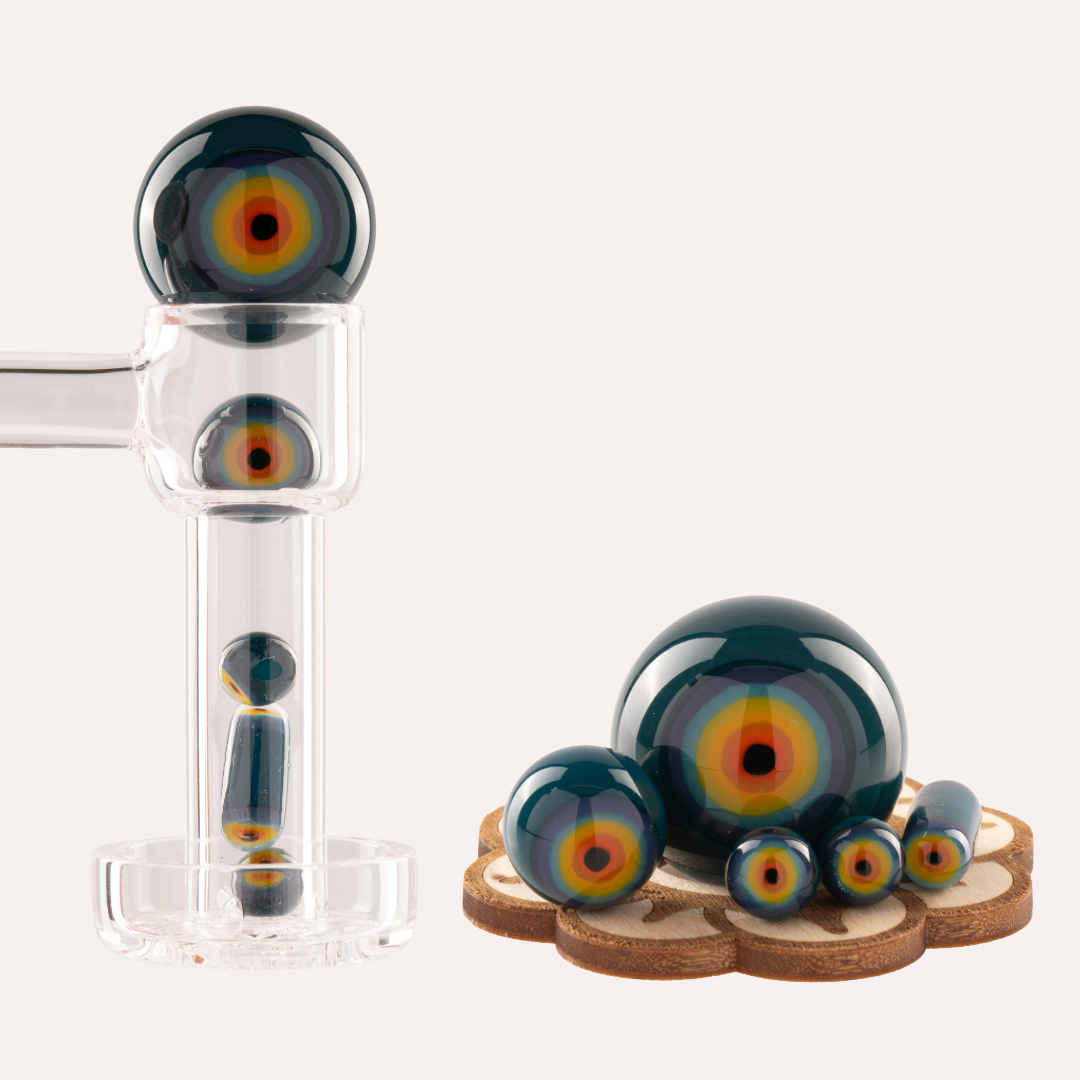 Elbo Glass - Dino Eye Slurper Set - 1