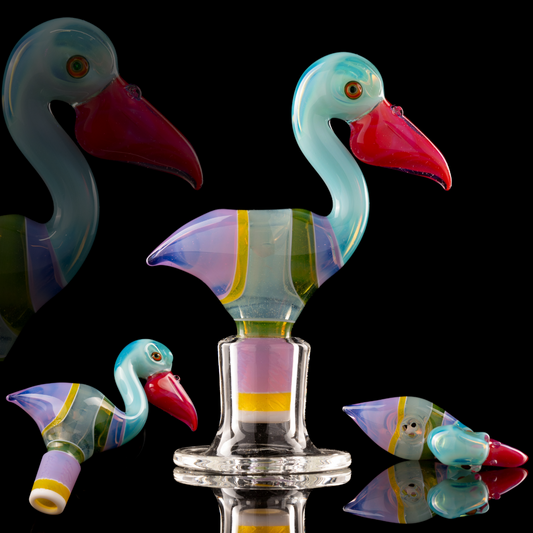 Thill Glassworks X Burtoni - 18mm 3-Hole Collab Encalmo Pelican Slide