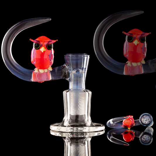 Thill Glassworks X Shackman - 18mm 4-Hole Collab Owl Slide