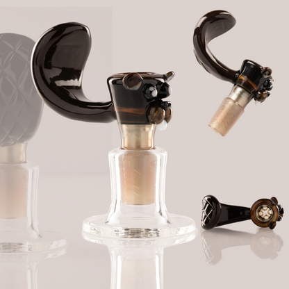 Thill Glassworks X Tony Kazy - 18mm 4-Hole Collab Beaver Slide