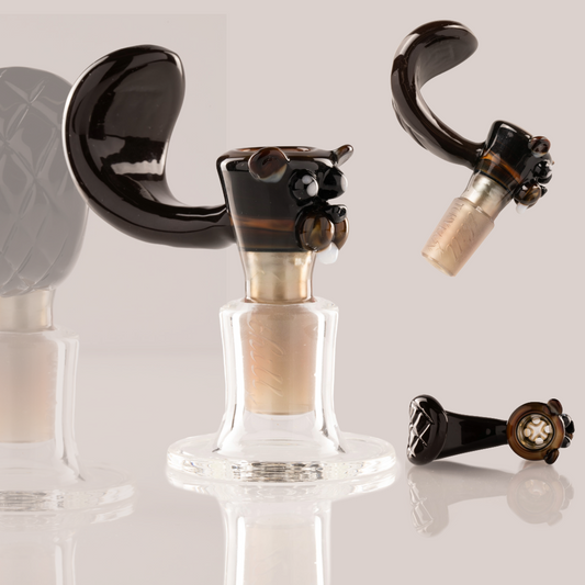 Thill Glassworks X Tony Kazy - 18mm 4-Hole Collab Beaver Slide