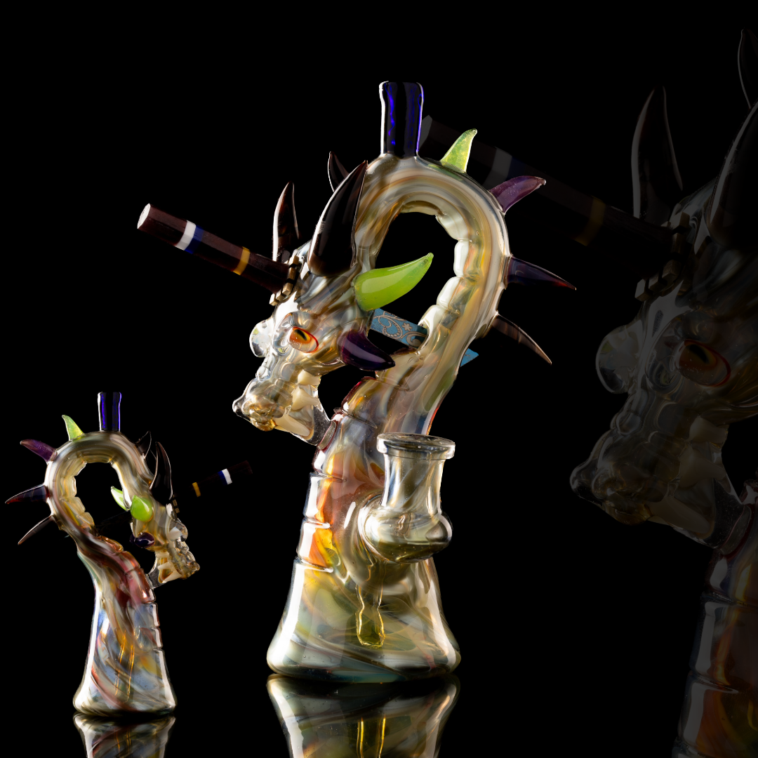 Thill Glassworks X Tony Kazy - Collab Worked Slain Dragon Rig
