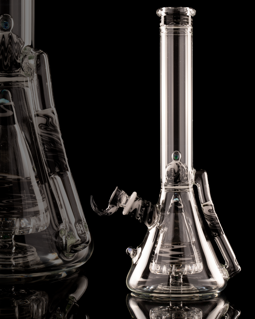 Blazed Glass - Worked Collins W/ Drain