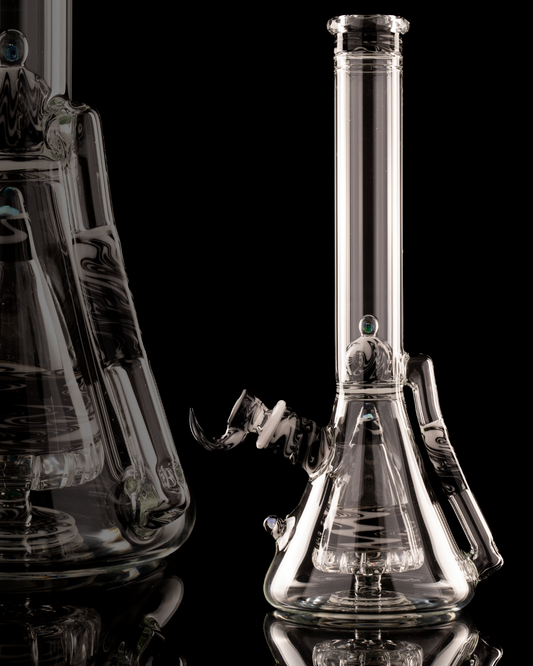 Blazed Glass - Worked Collins W/ Drain