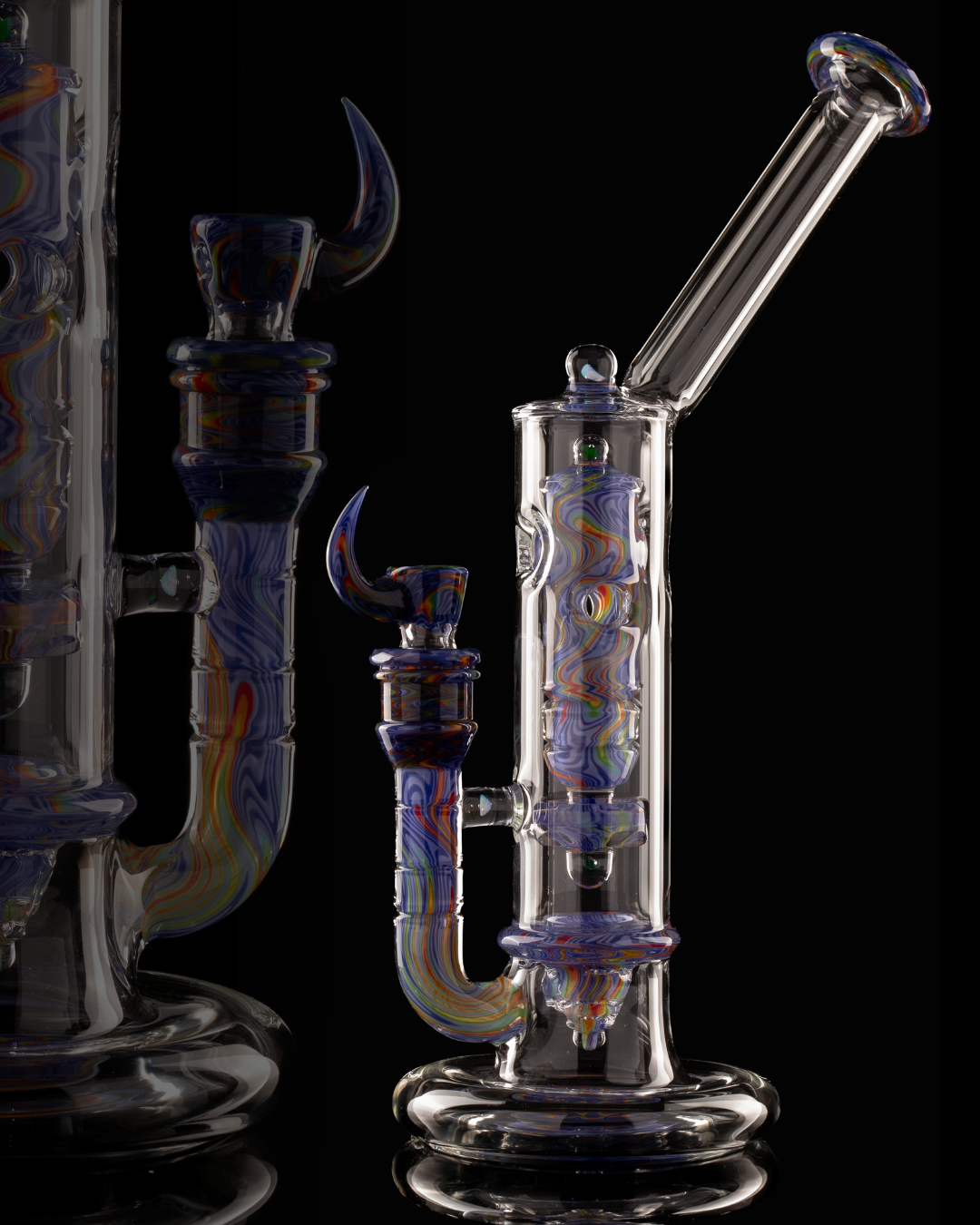 Blazed Glass - Inverted Cone - Fab Hollow Foot Tube