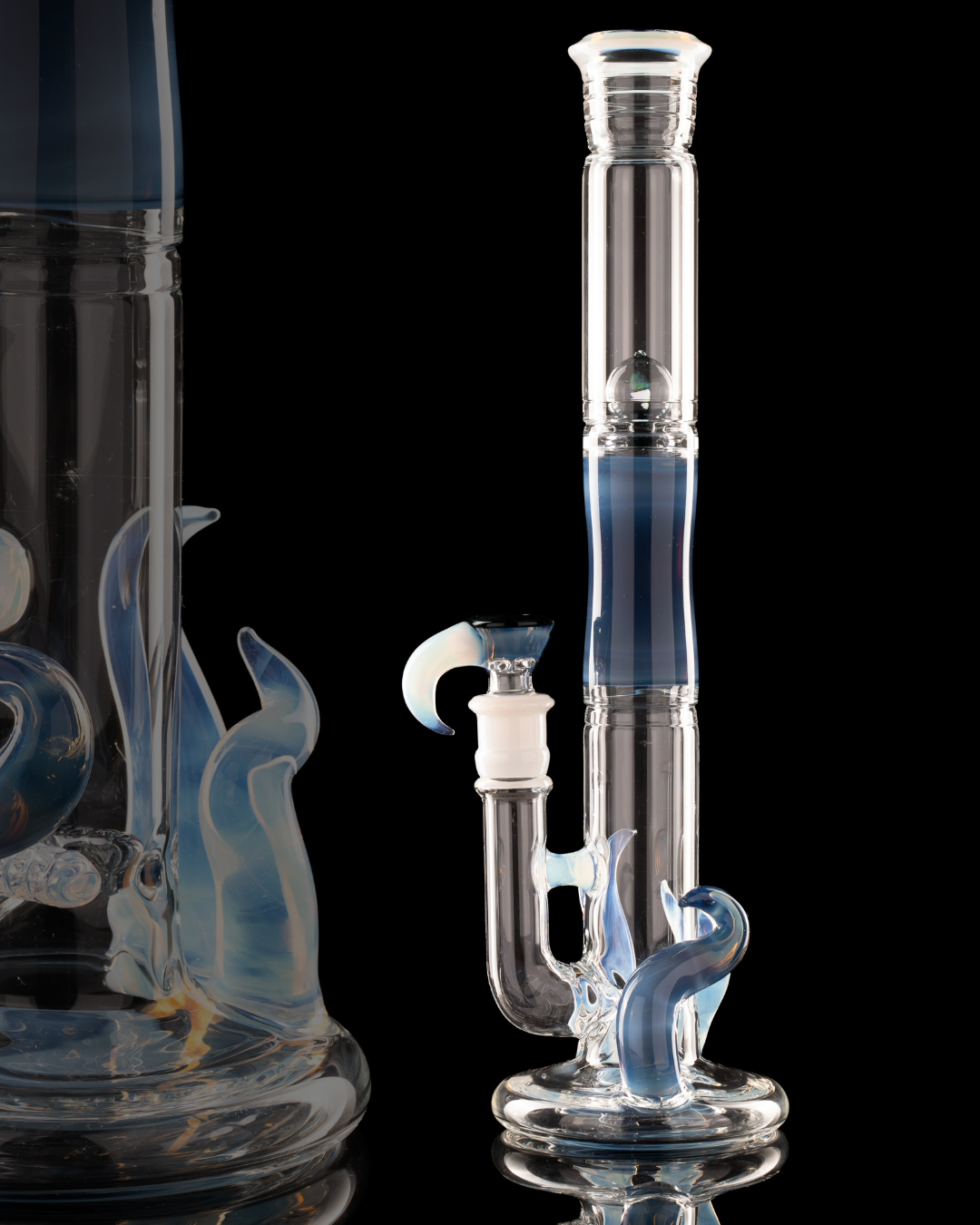 Titz Glass - Uber Worked Dual Stem Tube Set