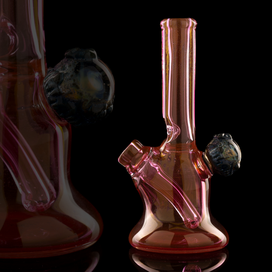 Tombstoned Glass - Orange Tol Tech Mini Tube