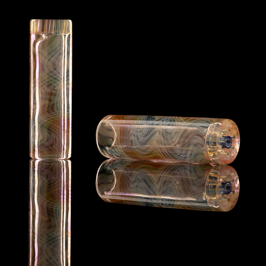 Tombstoned Glass - Fully Worked Capillary Joint Tip - 40mm x 11mm