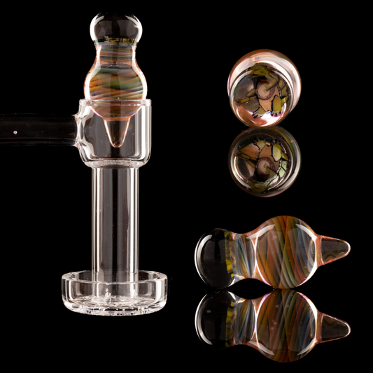 Tombstoned Glass -  Terrapin Fumed Slurper Cap