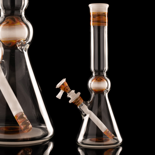 Full Zirk Glass x  Pyrosophical - Colab Ball Beaker