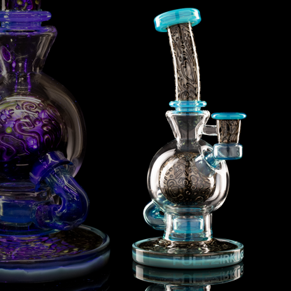 Full Zirk Glass - Uv Doodle Tech Ball Rig