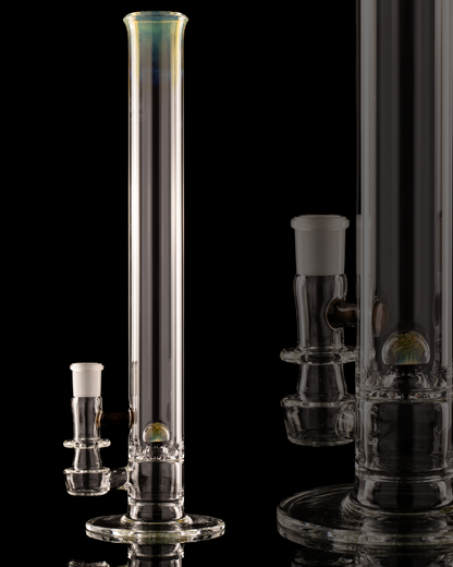 Discobox Glass - 44mm Marble Natty Perc Tube - 4