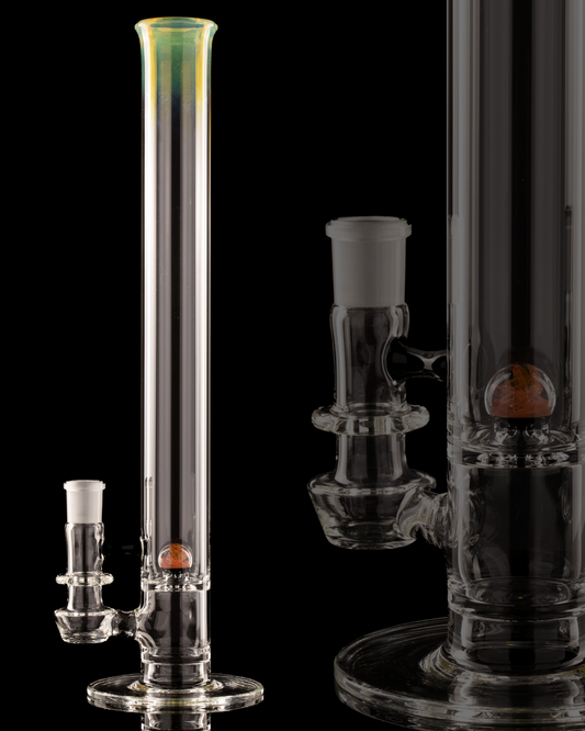 Discobox Glass - 44mm Marble Natty Perc Tube - 6