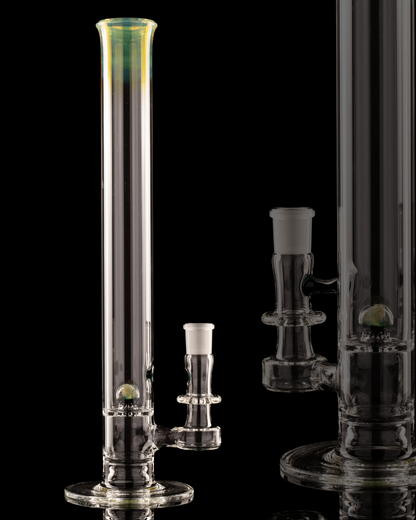 Discobox Glass - 44mm Marble Natty Perc Tube - 7