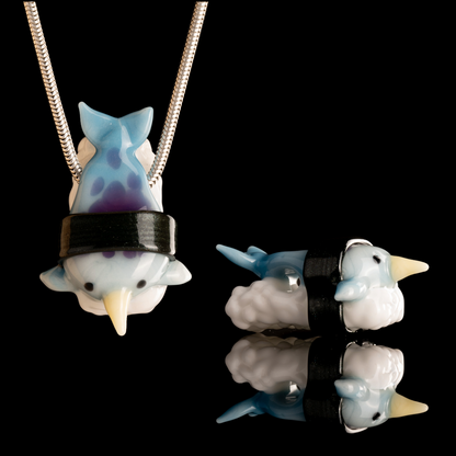 Tony Kazy x Dojo - Sushi Animal Pendant - Narwhal
