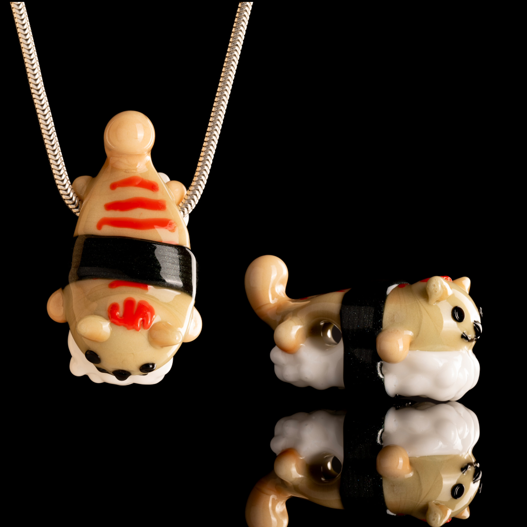 Tony Kazy x Dojo - Sushi Animal Pendant - Cat