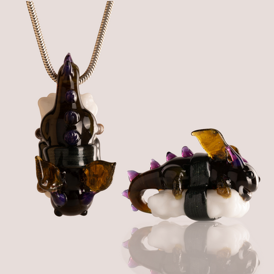 Tony Kazy x Dojo - Sushi Animal Pendant - Dragon