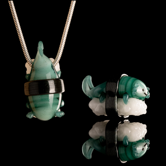 Tony Kazy x Dojo - Sushi Animal Pendant - Axolotl
