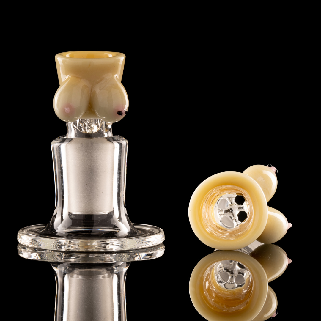 Tony Kazy - 18mm 4 Hole Boobie Bowl - 4