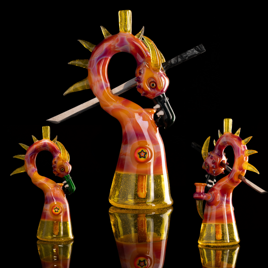 Tony Kazy x Burtoni - Flamingo Dragon Rig