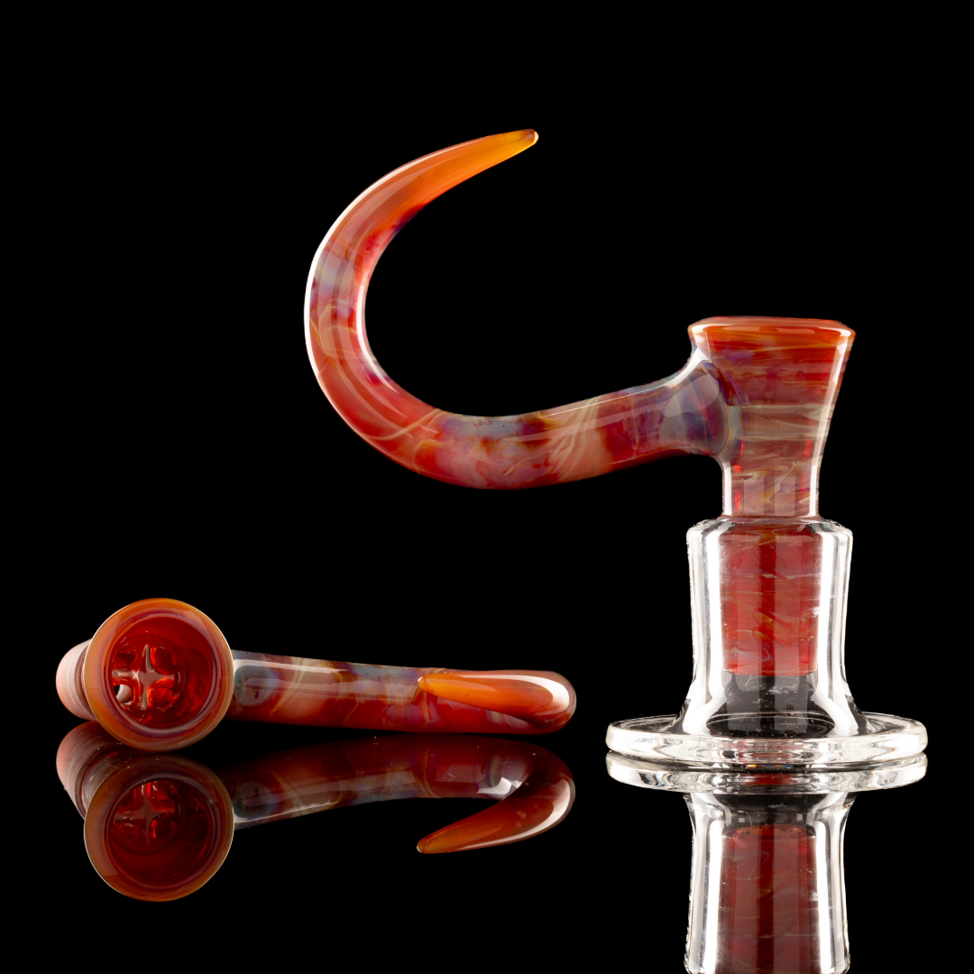 Thill Glassworks - 18mm 4 Hole Full Work - Blossom