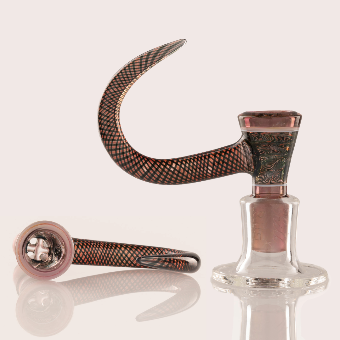 Thill Glassworks x Red Heady - 18mm 4 Hole Space Tech Full Work Slide