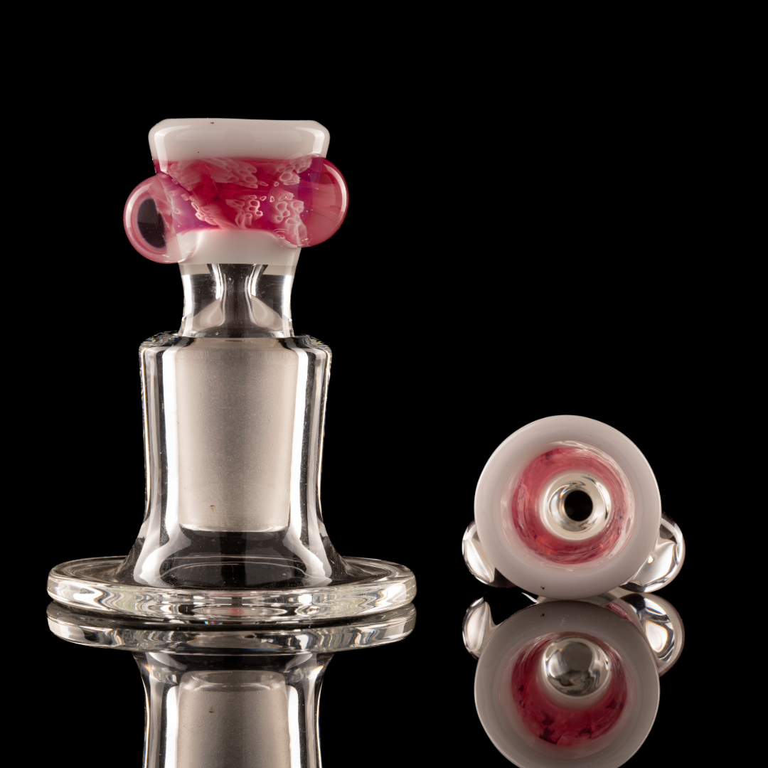 Al Gore - 18mm 1-Hole Millie Chip Bowl w/Clear Nubs
