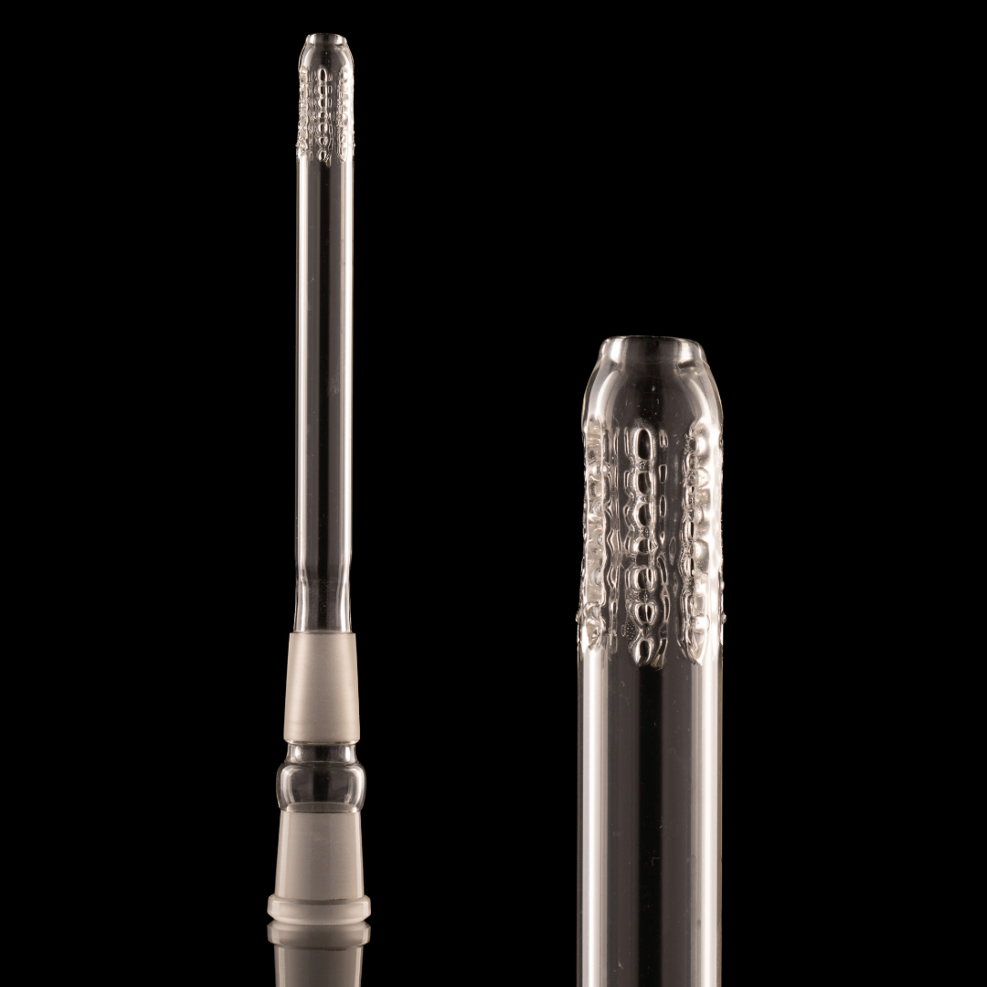 Asu Glass - 18-18 Gridded Downstem - 6.75"