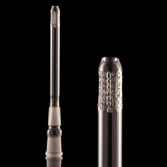 Asu Glass - 18-18 Gridded Downstem - 6.75"