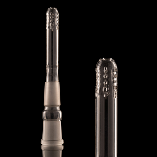 Asu Glass - 18-18 Gridded Downstem - 4.25"
