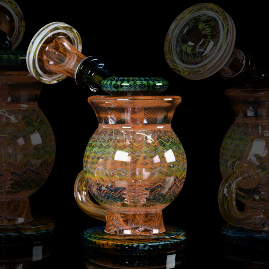 Steve Sizelove x Scolari Glass - Fumed Dewar Incycler