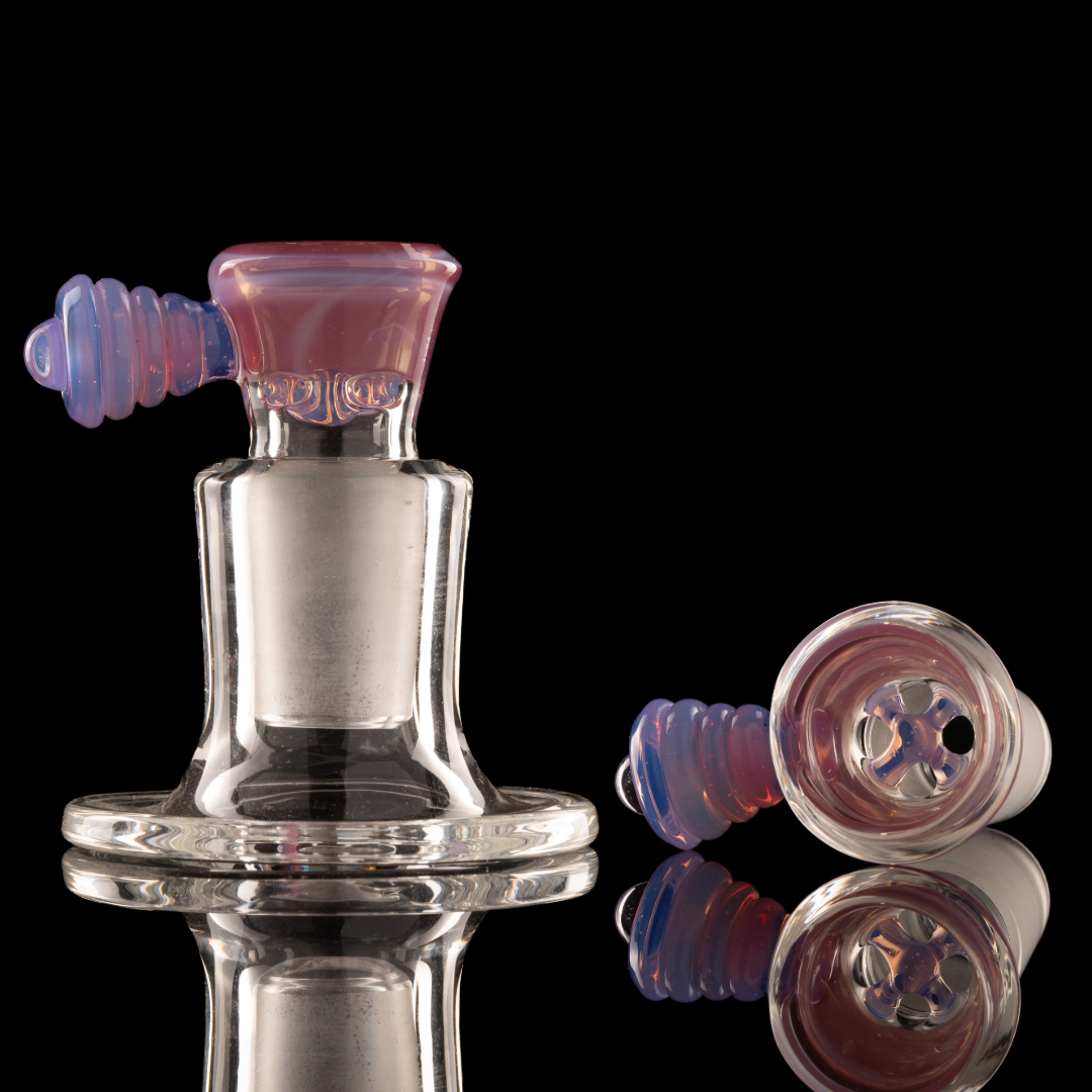 Discobox Glass - 18mm 4 Hole Colour Slide - 1