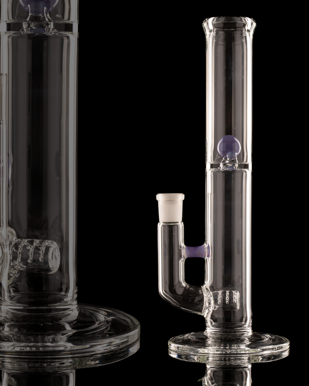 Green Belt Glass - MSG 44mm Tube - Opal Lavender