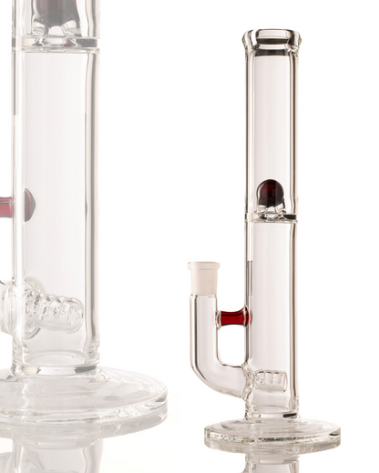 Green Belt Glass - MSG 44mm Tube - Light Ruby