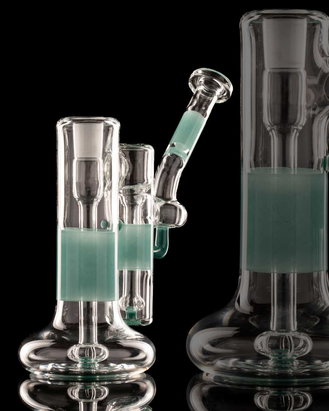 Green Belt Glass - FA 18mm Dewar Dub Bubbler