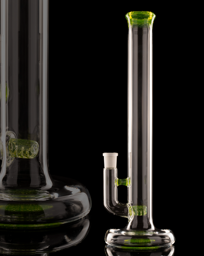 Green Belt Glass - FA 44mm Hollow Foot Stemline - Sour Apple
