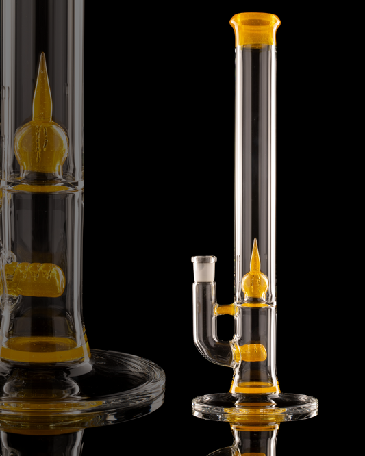 Green Belt Glass - FA 44mm Imperial Tube - Sunkist