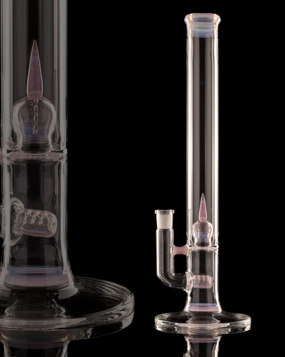 Green Belt Glass - FA 44mm Imperial Tube - Opal Peach