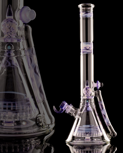 Blazed Glass - Worked Collins W/ Drain - 2