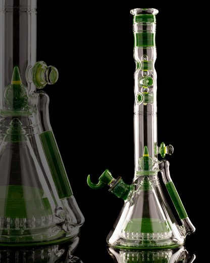 Blazed Glass - Worked Collins W/ Drain - 1