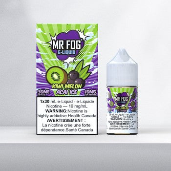 Mr Fog E-Liquide Sel - Kiwi Melon Acai Ice