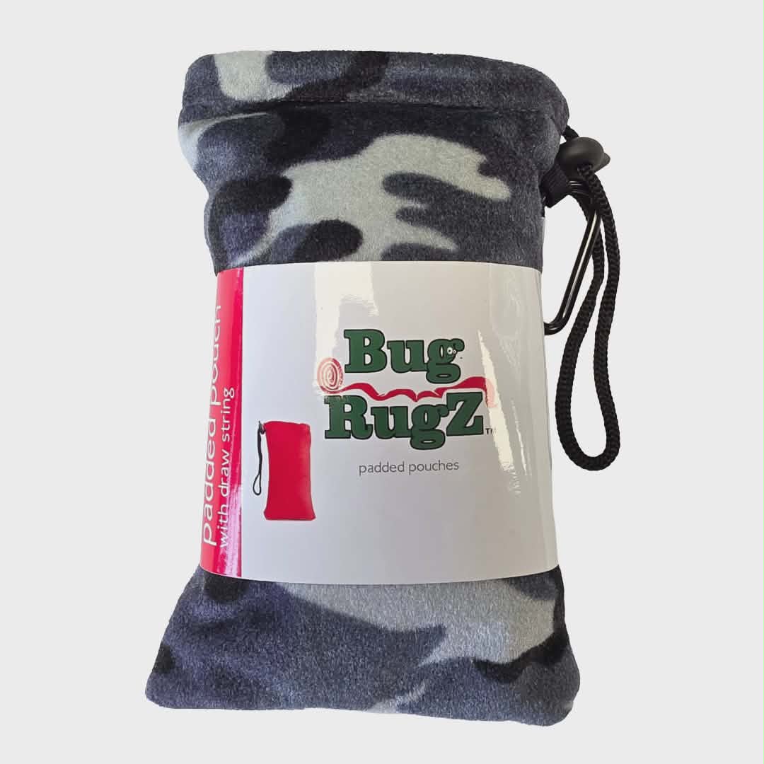 Bug Rugz - Drawstring Padded Bags - Medium 4"x6.5"