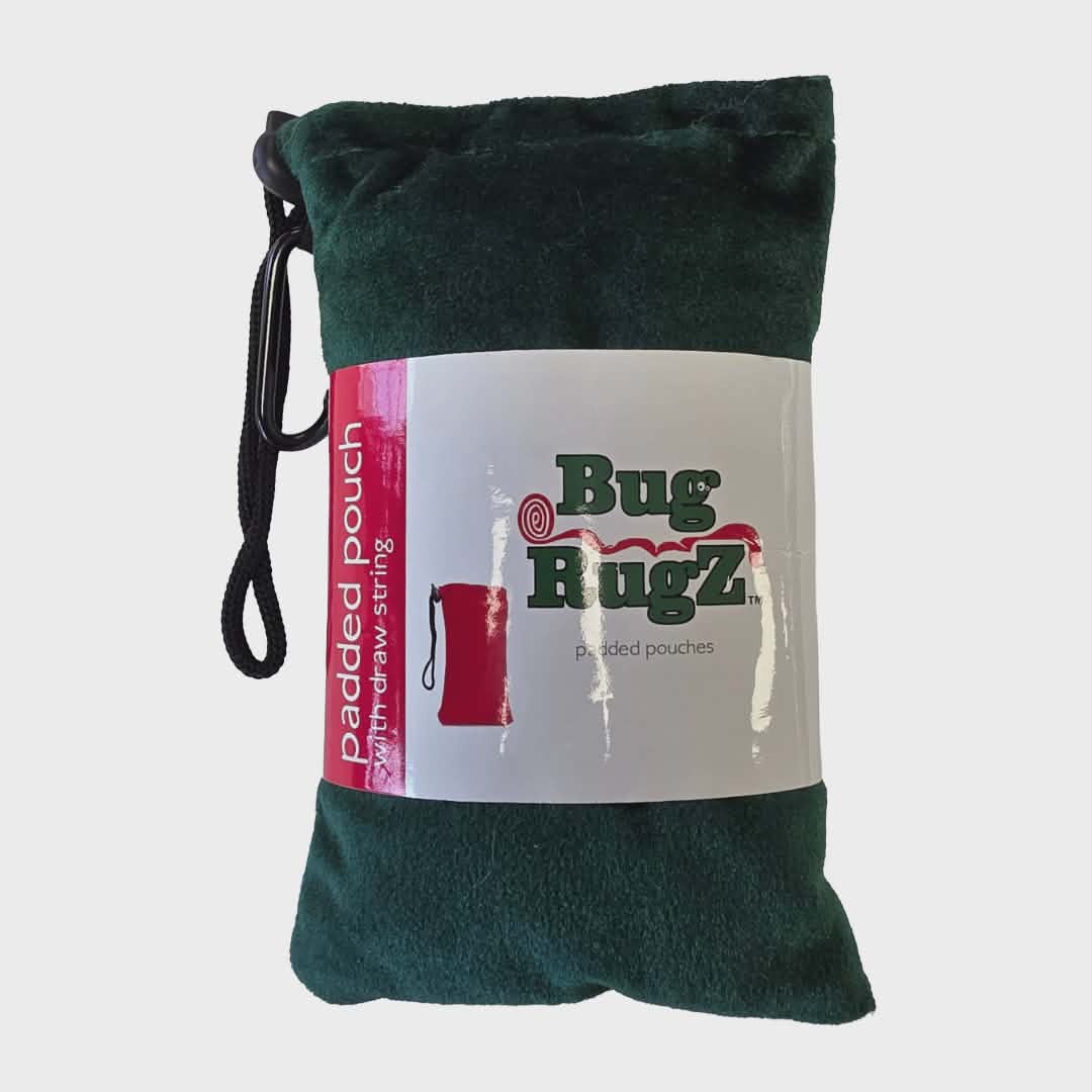 Bug Rugz - Drawstring Padded Bags - Medium 4"x6.5"