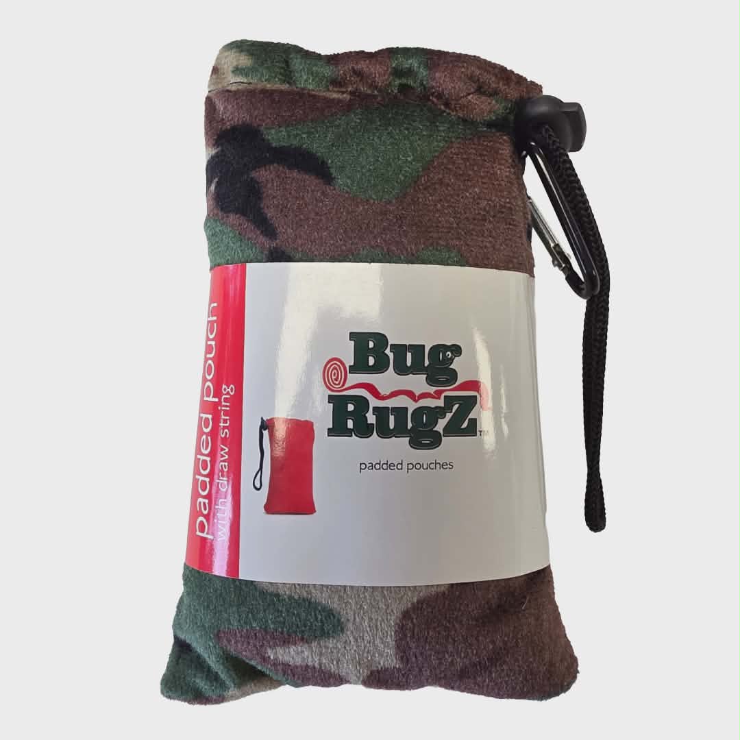 Bug Rugz - Drawstring Padded Bags - Medium 4"x6.5"