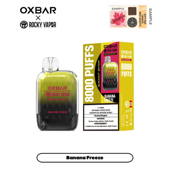 OXBAR G8000 - Congélation de banane