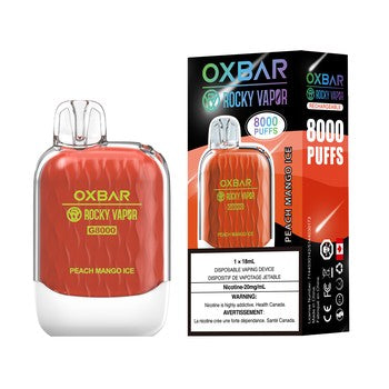 OXBAR G8000 - Glace Pêche Mangue