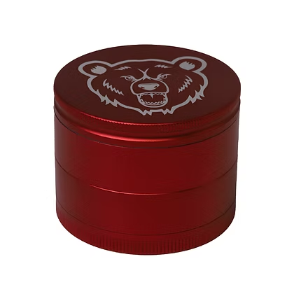 Bear Quartz - 60mm 4-Piece Aluminum Grinder