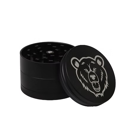 Bear Quartz - 60mm 4-Piece Aluminum Grinder