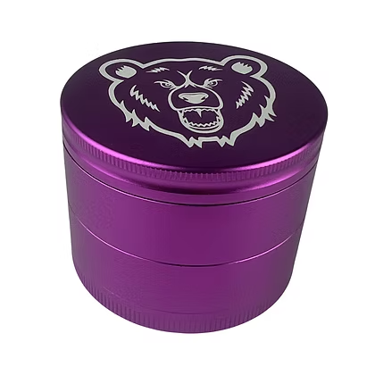 Bear Quartz - 60mm 4-Piece Aluminum Grinder